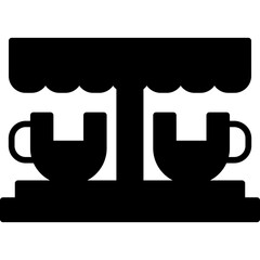 Tea Cup Ride Icon