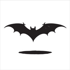 halloween bat vector