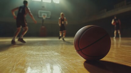 Naklejka premium The Impact of Basketball on Global Culture and Its Rise as an International Sport