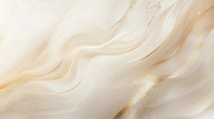 Obraz premium White and gold marble background with gold foil effect for minimalist business use