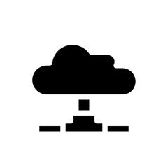 cloud connectivity hub icon
