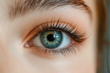 Obraz premium Lash Lifting: Cosmetologist Performing Whipped Keratin Lash Procedure