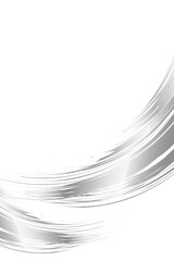 Gray brush stroke design element