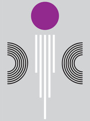 room picture tropical poster abstract art and geometric shape background