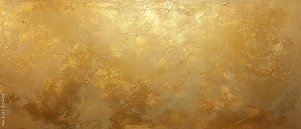 Poster gold abstract textured background with subtle patterns and soft lighting, ideal for branding, presen