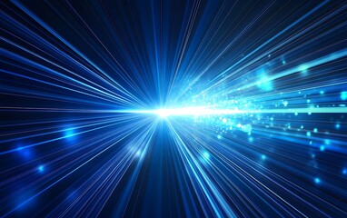 Obraz premium a bright light in space