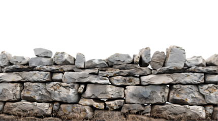 Stone wall rustic texture background nature grey rocks