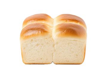 Pain de mie tranché japonais, shokupan moelleux à la texture légère.