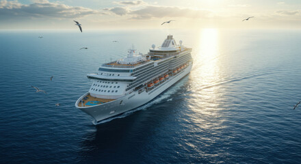 Cruise ship ocean liner sea voyage transportation