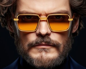 Explore the unique perspective of a sharp-dressed man with creative personal vision Delve into his style and imagination Witness the intersection of fashion and innovative thought in stunning detail