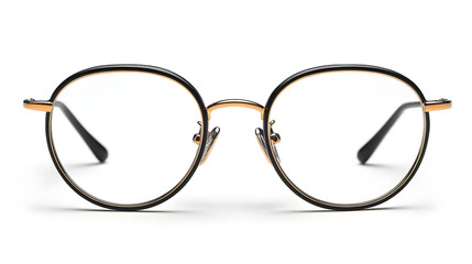 the glasses are made from black and gold