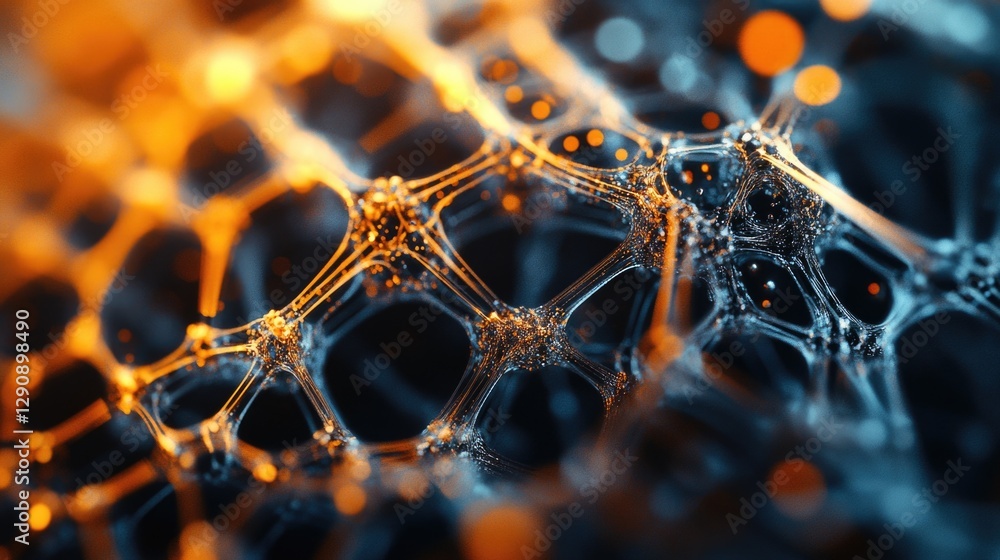 Poster a detailed view of a cell phone's internal components, ideal for tech-related illustrations and pres