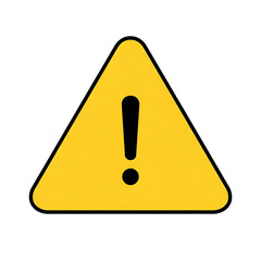 yellow warning sign