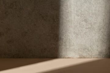 Aesthetic product backdrop, natural light and shadow design