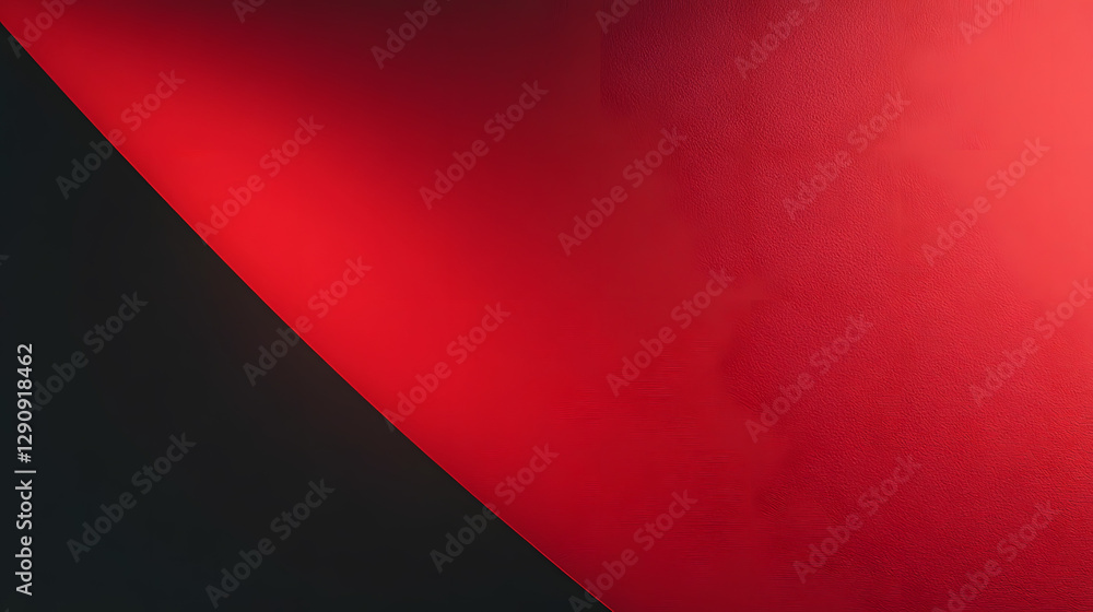 Aufkleber abstract noisy color gradient background with red and black beige design