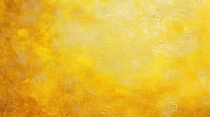 Bright yellow textured background with a vibrant gradient, ideal for graphic designs, presentations, and digital art projects. Abstract art, cheerful design.