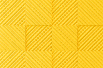 Yellow acoustic foam background, soundproofing wall panel