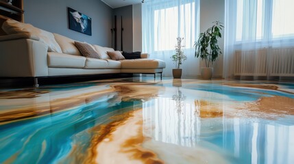 Epoxy Floor for Home Interiors