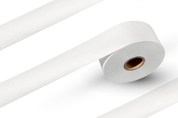 Three white tape rolls