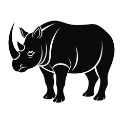 Rhino Vector Illustration 