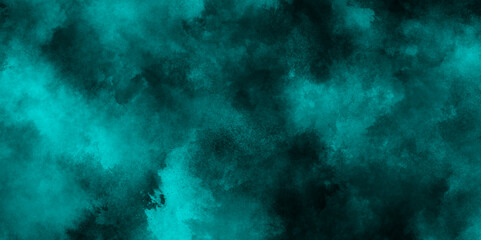 Dark grainy background green black watercolor abstract, perfect for backgrounds in design projects, featuring a noise texture effect, hand painted dark color wallpaper for design.