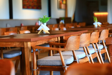 restaurant, abstract table setting background, copy space background