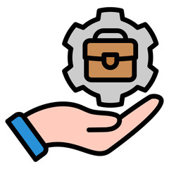 Business Responsibility Icons For Design Elements 