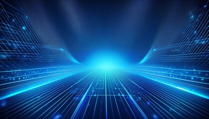 Obraz premium abstract blue background