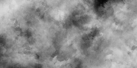 Watercolor textures on white paper background, abstract smoke overlays background, gray grunge background on watercolor paper texture.	
