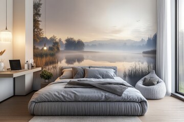 Stylish Minimalist Bedroom Design