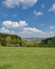 popular Kneipp Health Resort of Bad Marienberg,Westerwald,Germany