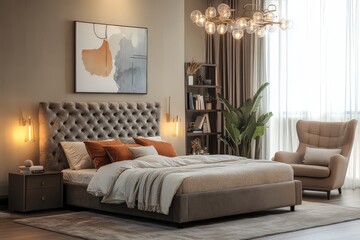 Elegant Contemporary Bedroom Design