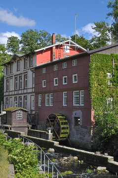 Gremsm&uuml;hle Watermill,Bad Malente-Gremsm&uuml;hlen,Holstein Switzerland,Schleswig-Holstein;Germany