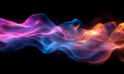 Futuristic Holographic World in Motion, Generative AI