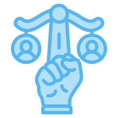 Human Rights Icons For Design Elements 