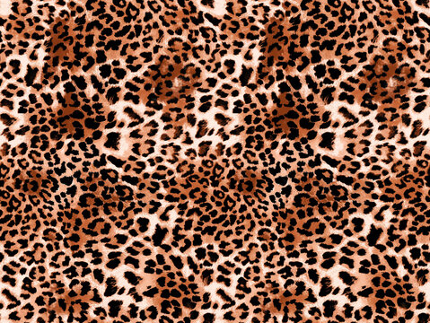 Animal print de piel leopardo