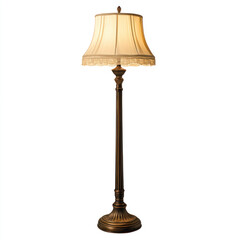 Fototapeta premium vintage lamp isolated on white