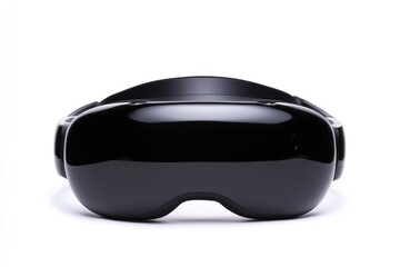Sleek design of futuristic headset showcases advanced technology