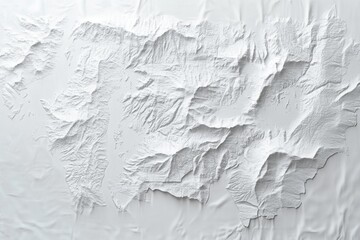 Abstract white textured mountain range backdrop
