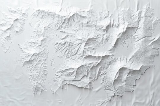 Abstract white textured mountain range backdrop