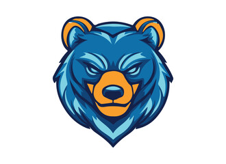 Bear Logo design vector. Bear sport logo