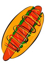 Food Drink and Fruit Illustration JPG Artwork