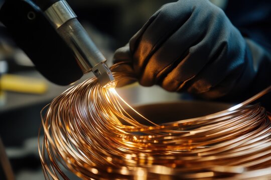 Copper-plated welding wire for welding low carbon and low alloy steels