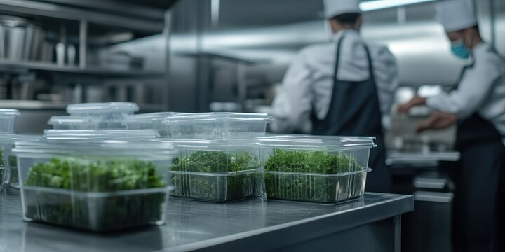 Food packaging safety measures preventing contamination in meals and containers