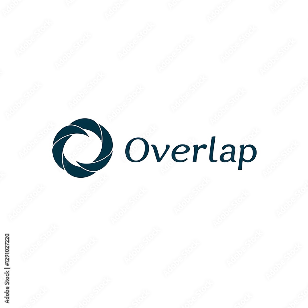 Aufkleber overlap symbol design creative visual graphic element representation abstract identity innovation mo