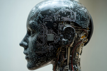 Robotic Head with Circuit Board Design