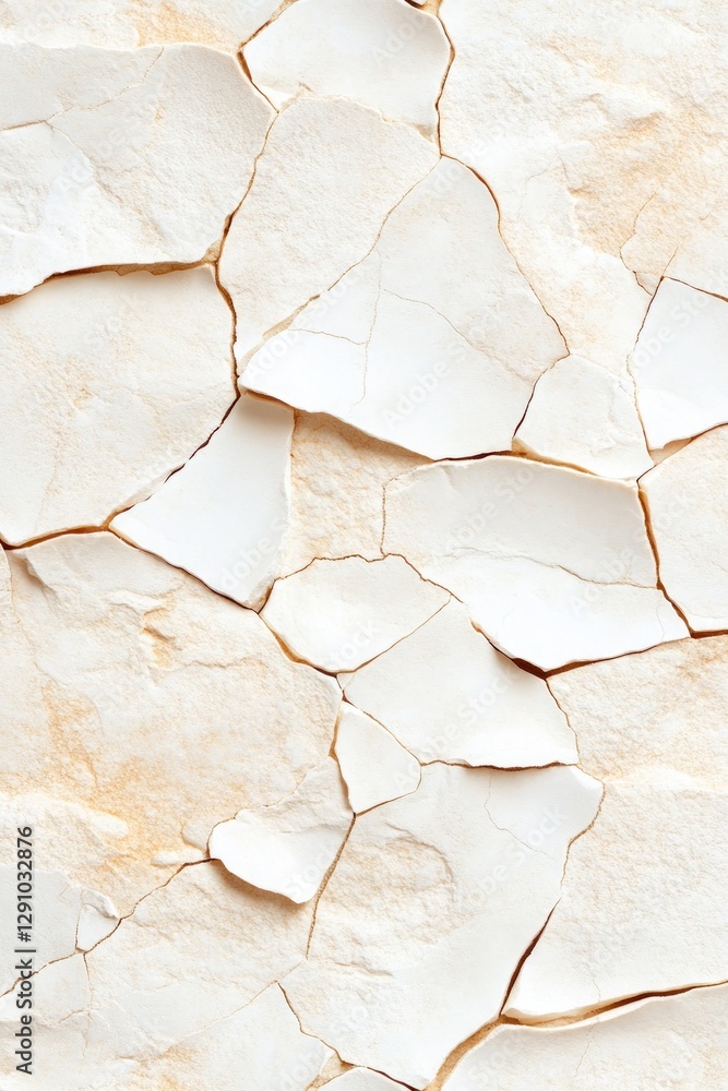 Poster the close-up of a cracked plaster wall reveals intricate textures and patterns ideal for contemporar