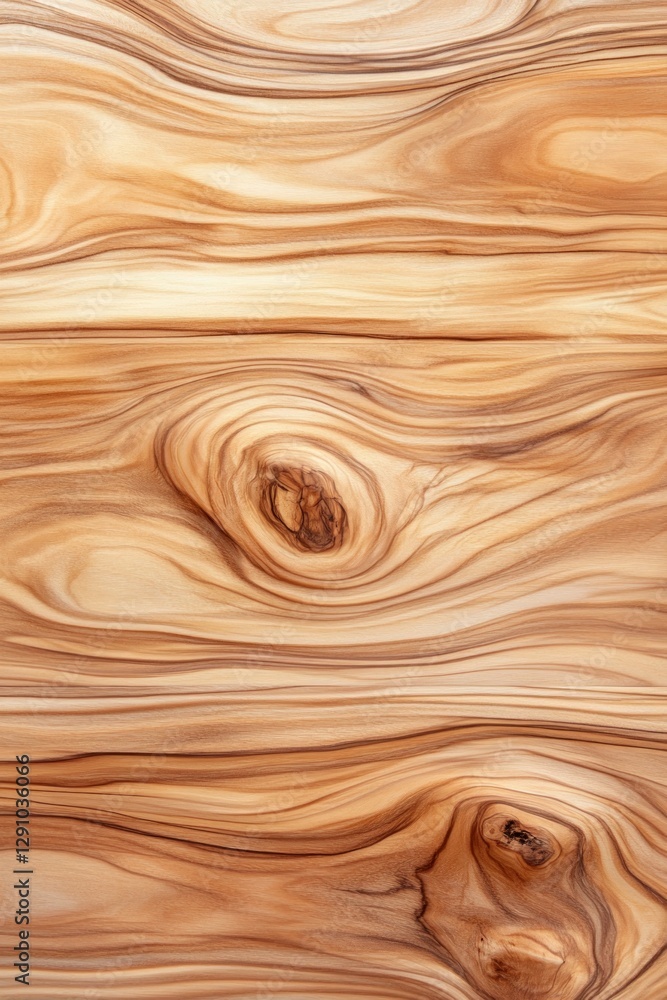 Poster natural wood surface showcases intricate grain patterns, perfect for enhancing interior spaces with 