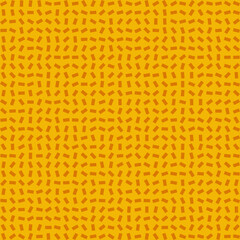 Rotated Rectangle Shapes Halftone Orange Pattern