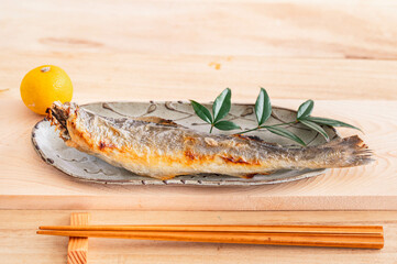 焼魚　コマイ
